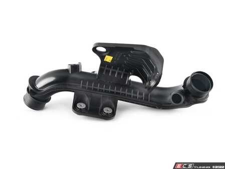 ES#2180705 - 4G0145673Q - Boost Hard Pipe - Hard pressure pipe that connects the intercooler hoses - Genuine Volkswagen Audi - Audi