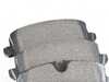 ES#4486455 - 4G0698451 - Premium Low-Met OE Equivalent Pad - Rear - Quality brake pads from an original equipment supplier - Brembo - Audi Porsche