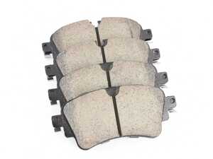ES#4620312 - EUR1898A - Euro Ceramic Brake Pad Set- Rear  - For those looking for a low dust replacement brake pad - Akebono - Audi