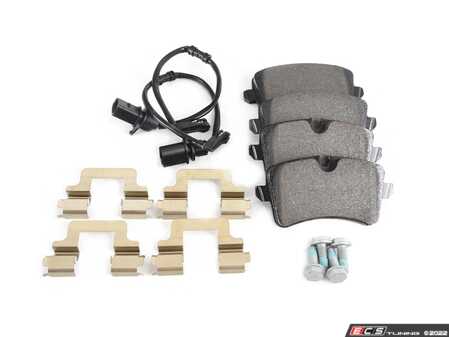 ES#4486455 - 4G0698451 - Premium Low-Met OE Equivalent Pad - Rear - Quality brake pads from an original equipment supplier - Brembo - Audi Porsche