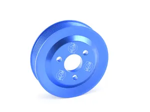 VTT Billet N5X Power Steering Pulley - Anodized Blue