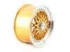 ES#2695689 - 010-20MK5 - 18" Style 010 Wheels - Set Of Four - (NO LONGER AVAILABLE) - 18x8 ET33 5x112 57.1CB - Gold With Machined Lip - Alzor - 