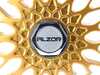 ES#2695689 - 010-20MK5 - 18" Style 010 Wheels - Set Of Four - (NO LONGER AVAILABLE) - 18x8 ET33 5x112 57.1CB - Gold With Machined Lip - Alzor - 