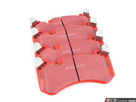 ES#4213531 - DP32081C - RedStuff Performance Front Brake Pad Set - A high performance street pad, featuring Kevlar technology - EBC - Audi Mercedes Benz