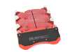 ES#4213531 - DP32081C - RedStuff Performance Front Brake Pad Set - A high performance street pad, featuring Kevlar technology - EBC - Audi Mercedes Benz
