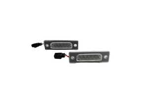 ES#4630072 - e34ledlcspltltS - E34 LED License Plate Light (Sedan) - Fixed LED license plate light assembly - Race German - BMW