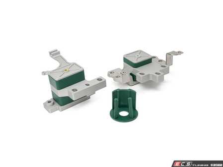 ES#4630088 - EBFI77-K8-4612 - BFI Stage 2 Engine Mount Kit - Version 1 Torque Arm  - Billet engine transmission mounts with 85A durometer dogbone insert - Black Forest Industries - Volkswagen
