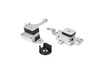 ES#4630098 - EBFI77-K7-4A12 - BFI Stage 1 Engine Mount Kit - Version 2 Torque Arm  - Billet engine transmission mounts with 70A durometer dogbone insert - Black Forest Industries - Volkswagen