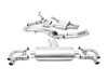 ES#4418827 - SSXAU957 - Resonated Cat-back Exhaust  - 3.00" Stainless steel, No Cutting Required and Fits with OE Tips - Milltek Sport - Audi