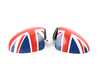 ES#4500415 - 51140303553 - Mirror Cap Union Jack - Set  - Attaches to the front of the side mirror housing over the stock mirror cap, peel and stick - ECS - MINI