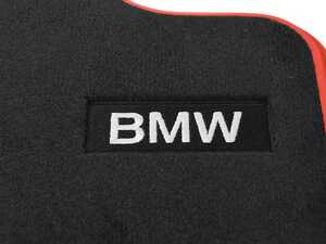 ES#2817871 - 51472311218 - Sport Line Carpeted Floor Mats - Rear - (NO LONGER AVAILABLE) - Red/Black sport floor mats - Genuine BMW - BMW