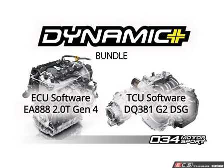ES#4630162 - 034-103-276 - MK8 VW Golf GTI Dynamic+ Performance ECU & DQ381 G2 TCU Tuning Software - Unleash the full potential of your Manual or DSG GTI! - 034Motorsport - Volkswagen