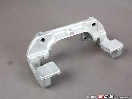 ES#59295 - 34106758120 - Front Caliper Carrier - Priced Each - This is the part that the pads sit on & that the caliper bolts on to - Genuine BMW - BMW