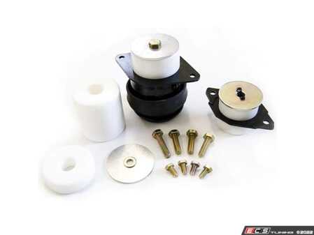 ES#4338830 - EBFI77-K3-0003 - BFI MK3 Motor Mount Kit - Stage 3 - Complete BFI Delrin front insert and rear engine mount, as well as transmission mount - Black Forest Industries - Volkswagen