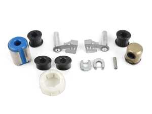 ES#3509832 - 2511122060KT1 - Shifter Rebuild & Upgrade Kit - Overhaul your shifter with this kit, featuring ECS Tuning Delrin shifter bushings & Turner Motorsport poly shift arm bushing - Assembled By ECS - BMW