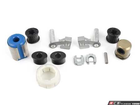 ES#3509832 - 2511122060KT1 - Shifter Rebuild & Upgrade Kit - Overhaul your shifter with this kit, featuring ECS Tuning Delrin shifter bushings & Turner Motorsport poly shift arm bushing - Assembled By ECS - BMW