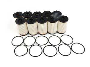 ES#3426757 - 06m198405fktKT - Oil Filter Kit - Pack Of 10 - Stock up for future maintenance and save! - Genuine Volkswagen Audi - Audi