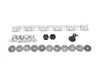 ES#3184598 - 8d0805121KT4 - Front Belly Pan Installation Hardware Kit - Don't allow your belly pan to drag across the ground - Assembled By ECS - Audi