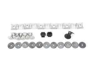 ES#3184598 - 8d0805121KT4 - Front Belly Pan Installation Hardware Kit - Don't allow your belly pan to drag across the ground - Assembled By ECS - Audi