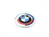 ES#4563902 - 51148087189 - BMW 50th Anniversary M Heritage Edition Roundel - Trunk - Celebrate BMW with this beautiful 50th M Heritage trunk roundel. Dont wait, they may not be around forever! - Genuine BMW - BMW