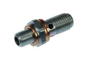 ES#4635674 - 0000900310 -  Fuel Pump Check Valve - Includes Copper Sealing Washers - URO - Mercedes Benz Porsche