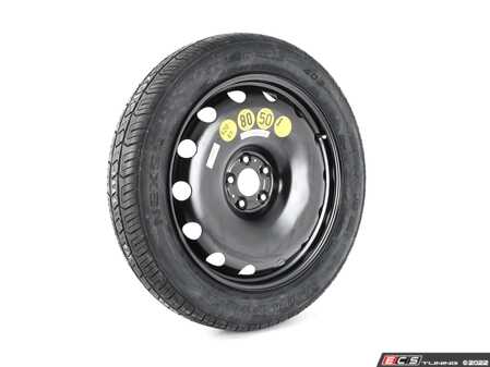 ES#4009886 - 2234000000 - Spare Wheel / Tire - 145/80R19 tire on 19"x4" ET25 steel wheel - Genuine Mercedes Benz - Mercedes Benz