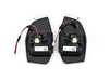 ES#3417546 - 8W0951523SINZ - Shift Paddle Set - Black High Glodd / Chrome - Includes right & left side steering wheel shift paddles for S-tronic - Genuine Volkswagen Audi - Audi
