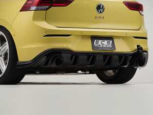 ES#4685613 - 015158LA01-03KT - MK8 GTI Rear Diffuser - Gloss Black - Add aggressive styling with our In-House Engineered Gloss Black Rear Diffuser! - ECS - Volkswagen