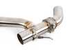 ES#4505386 - D660-0089 - Free Flow Axle Back Valved Axle-back Exhaust - Polished Tips  JCW Models - Two tones exhaust that lets you hit a switch for a more aggressive sound - Dinan - BMW MINI