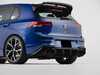 ES#4623689 - 033231la01KT - MK8 Golf R Rear Diffuser - Gloss Black - Add aggressive styling with our In-House Engineered Gloss Black Rear Diffuser! - ECS - Volkswagen