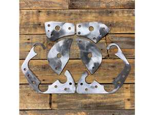 ES#4141686 - e36RearChassisRK - Rear Chassis Reinforcement Kit - This is a must-have reinforcement. This 6-piece reinforcement plate kit reinforces the stock pocket bungs to prevent failure. - Condor Speed Shop - BMW