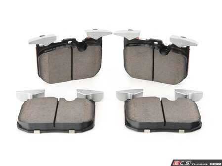ES#4485877 - 34106872334 - Premium NAO Ceramic Front Brake Pad - Set - Quality replacement brake pads from an original equipment supplier. NAO pads are a step further towards comfort while decreasing pad wear. - Brembo - BMW