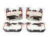 ES#4485877 - 34106872334 - Premium NAO Ceramic Front Brake Pad - Set - Quality replacement brake pads from an original equipment supplier. NAO pads are a step further towards comfort while decreasing pad wear. - Brembo - BMW