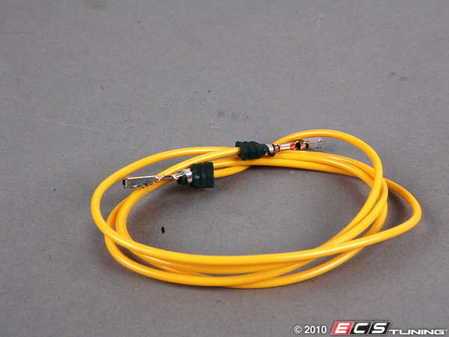 ES#265408 - 000979044EA - Repair Wire - Priced Each - Gold plated flat retainer with retaining lug - Genuine Volkswagen Audi - Volkswagen
