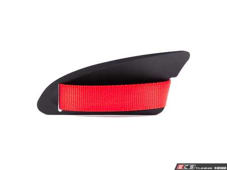ES#4641905 - DH52-RED - RS Door Pull Kit - Red - Give your interior the racing feel of the Porsche RS models, sold as a pair - Rennline - Porsche