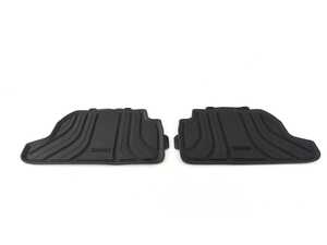 ES#2859667 - 51472361515 - F23 Rubber Rear Floor Mats - Black - Genuine rear rubber floor mats. - Genuine BMW - BMW