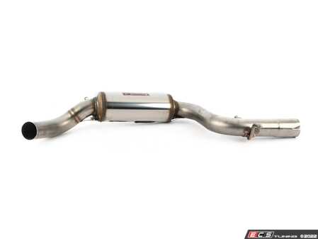 ES#3054363 - 765203 - Upgraded Center Resonator - 100% stainless steel high flow resonator for an upgraded exhaust note. - Supersprint - Audi
