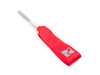 ES#4641955 - E309 - Strap Style Tow Hook - Red - 5/8-11 Thread - Designed to handle any off-track adventure quickly and reliably - Rennline - Audi BMW Volkswagen Mercedes Benz MINI Porsche