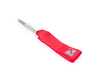 ES#4641958 - E312 - Front Strap Style Tow Hook - Red - Designed to handle any off-track adventure quickly and reliably - Rennline - Audi
