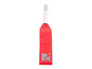 ES#4641960 - E334 - Strap Style Tow Hook - Red - Designed to handle any off-track adventure quickly and reliably - Rennline - BMW MINI