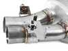 ES#3979040 - CBK0010 - APR Catback Exhaust System - Without Center Resonator  - T304 stainless-steel with Dual 2.75" to quad 2.5" mandrel-bent brushed tubing - Smooth your exhaust note to a deep growl, without adding restrictions! - APR - Audi