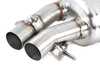 ES#3979040 - CBK0010 - APR Catback Exhaust System - Without Center Resonator  - T304 stainless-steel with Dual 2.75" to quad 2.5" mandrel-bent brushed tubing - Smooth your exhaust note to a deep growl, without adding restrictions! - APR - Audi