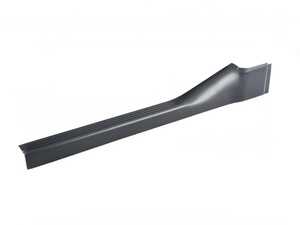 ES#1730500 - 20368626369051 - Inner Door Sill Trim - Front Right - Black (Color Code 9051) - Genuine Mercedes Benz - Mercedes Benz