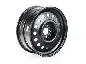 ES#4004544 - A181347 - 17" Steel Wheel - Priced Each - 17x7 ET38 5x112 66.6CB - Black - Pacer - 