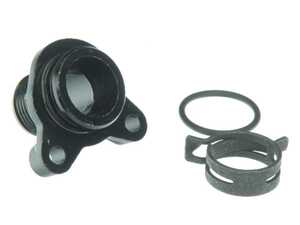 ES#4877194 - 11537545890PRMK - Coolant Hose Connector - Metal Connector vs OEM Plastic - URO Premium - BMW