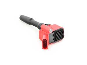 ES#4620394 - 034-107-2012-RED - 034Motorsport High Output Ignition Coil - Red - Priced Each - Plug-and-play upgraded coil pack featuring a CNC-machined heat sink for better heat dissipation - 034Motorsport - Audi Volkswagen Porsche