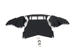 Turner Motorsport Skid Plate - Wrinkle Black Powder Coated Finish - F10 M5/F12 M6