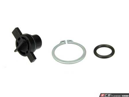 ES#4642719 - 1265000084 - Expansion Tank Plug Kit - Includes Plastic Plug, O-ring & Snap Ring - URO - Mercedes Benz