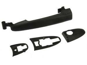 ES#4642788 - 9067600277KIT - Door Handle Kit - Front Left - Exterior Door Handle - Front Left - Textured Black - With Keyhole - Does Not Include Lock Cylinder - URO - Mercedes Benz