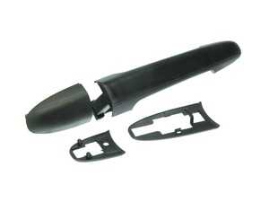 ES#4642789 - 9067600020KIT - Door Handle Kit - Front Right - Exterior Door Handle - Front Right - Textured Black - With Keyhole - Does Not Include Lock Cylinder - URO - Mercedes Benz